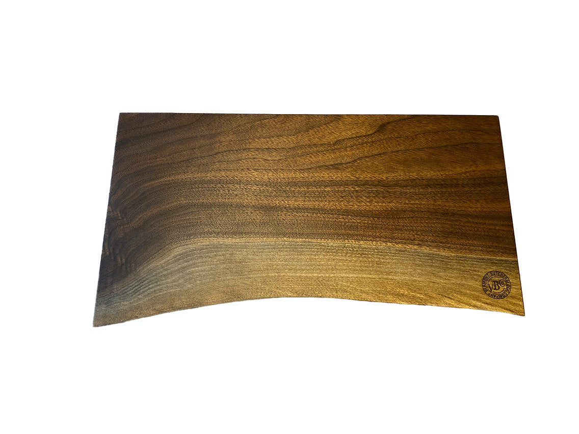 Medium Single Live Edge Black Walnut Cutting Board from The Vermont Butcherblock Company